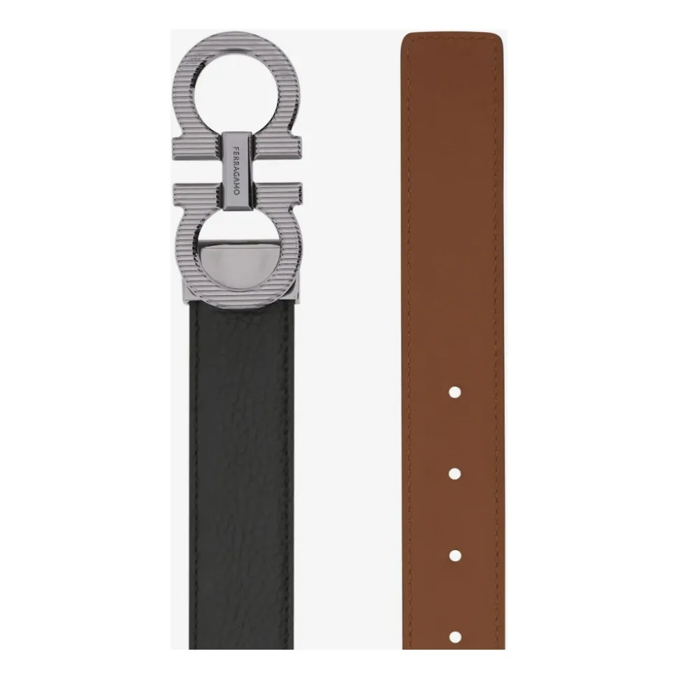 Leather Embroidered Belt