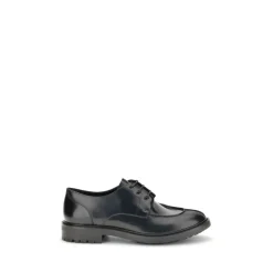 Leather Lace-Ups with Contemporary Twist