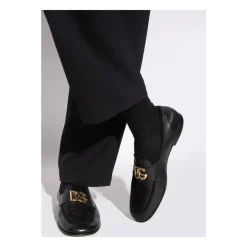 Leather loafers
