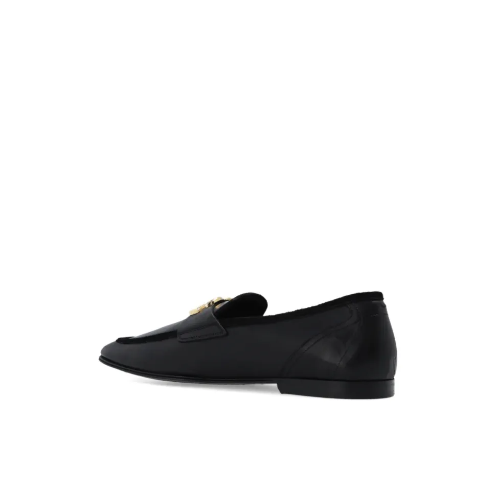Leather loafers