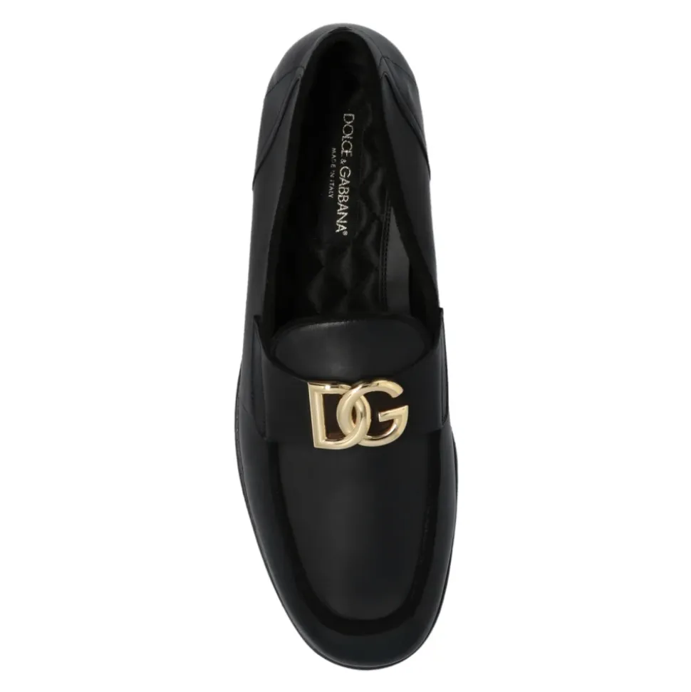 Leather loafers