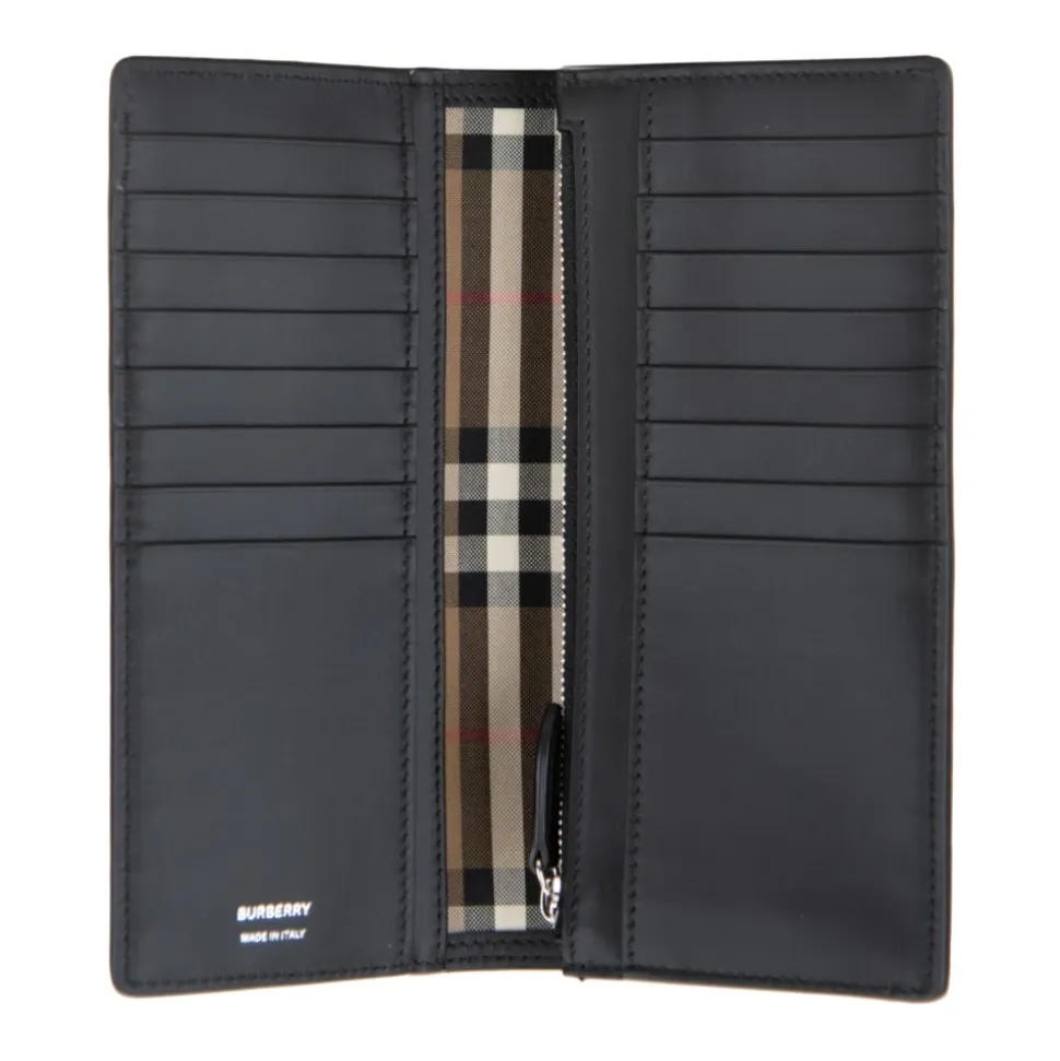Leather Passport Holder with Card Slots