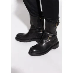 Leather shoes