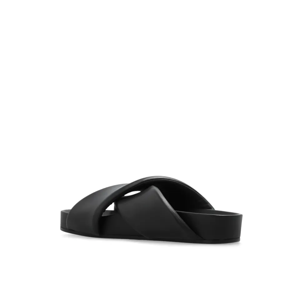 Leather Slides