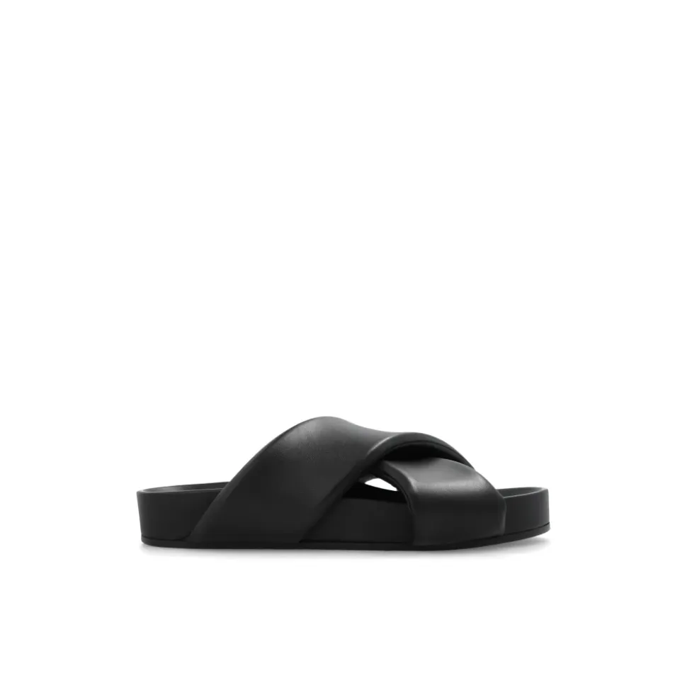 Leather Slides