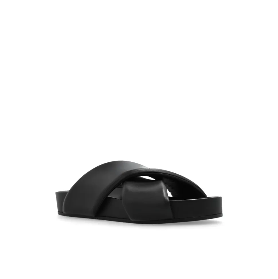 Leather Slides