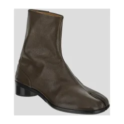 Leather Tabi Boot