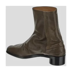Leather Tabi Boot