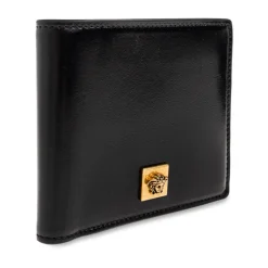 Leather Wallet with Appliqué