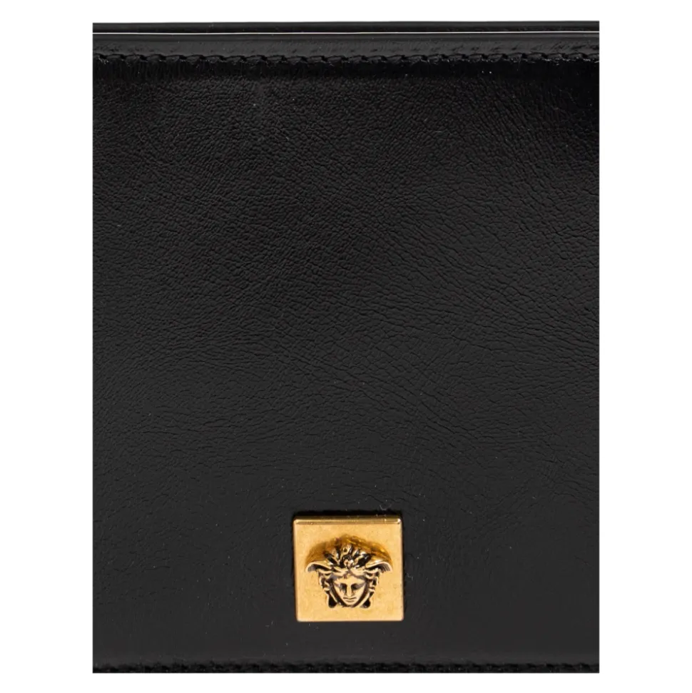 Leather Wallet with Appliqué