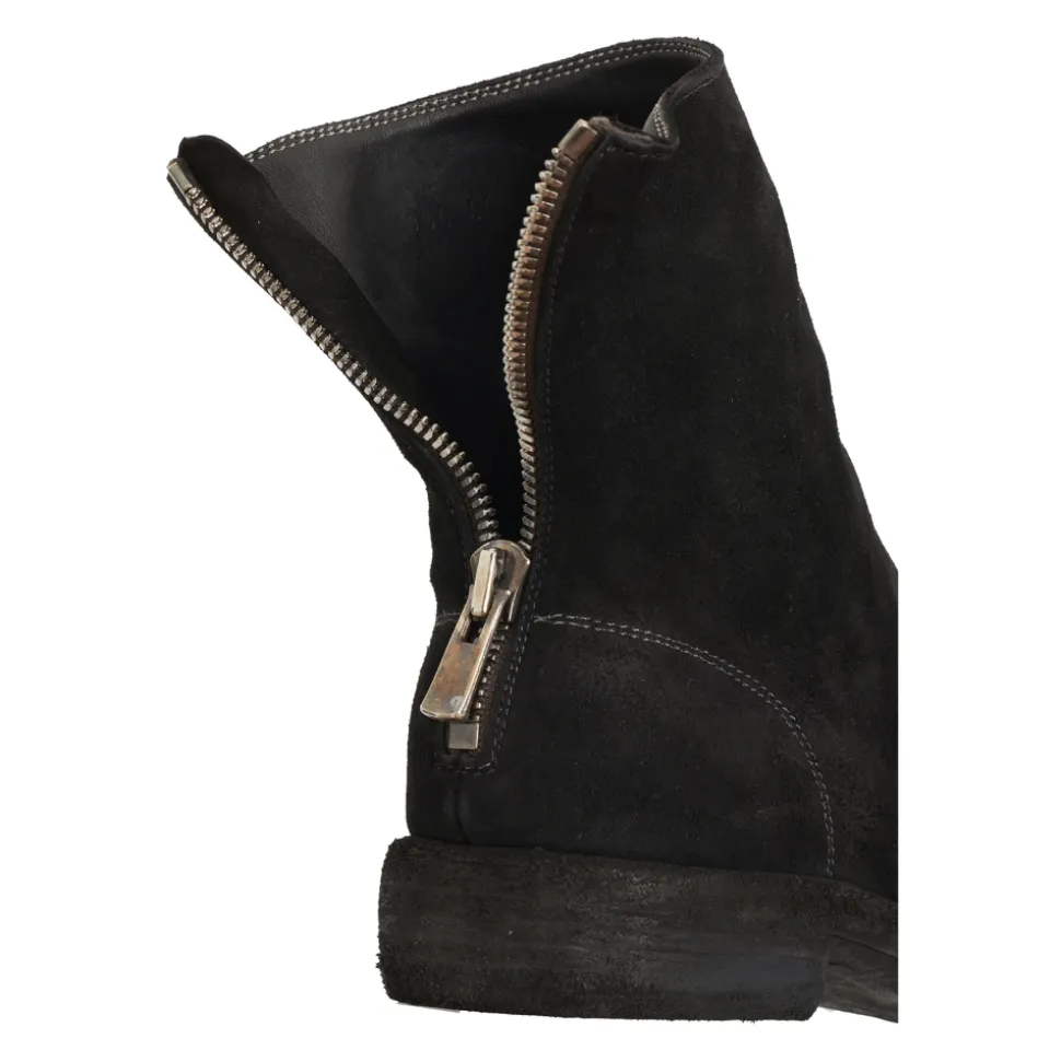Leather Zip Boot