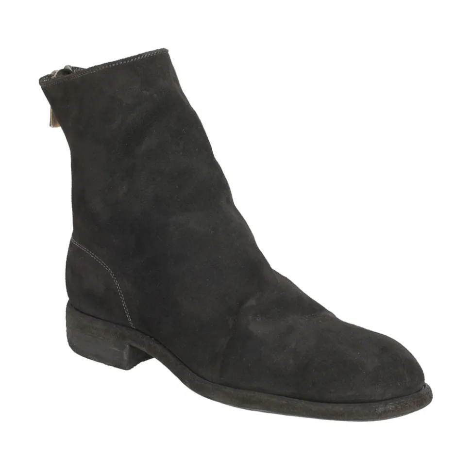 Leather Zip Boot