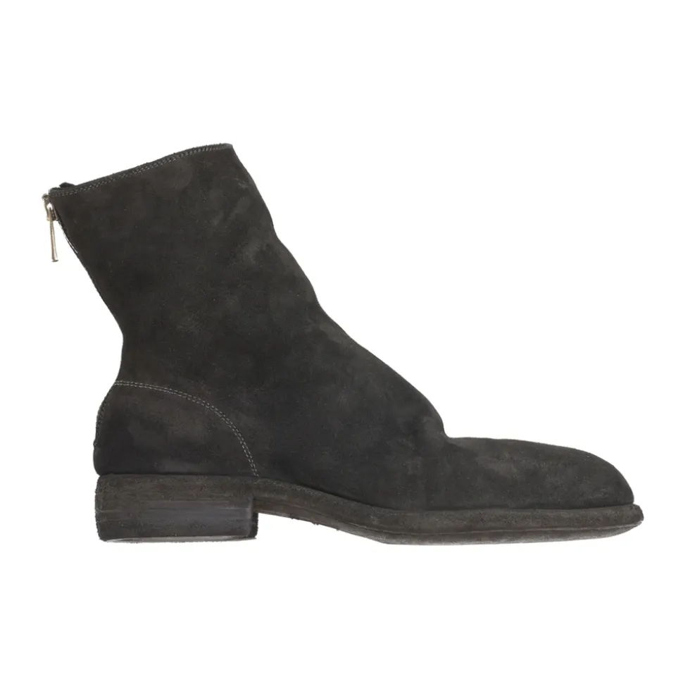 Leather Zip Boot