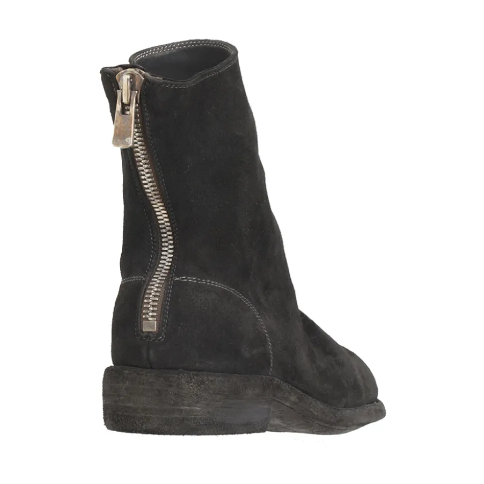 Leather Zip Boot