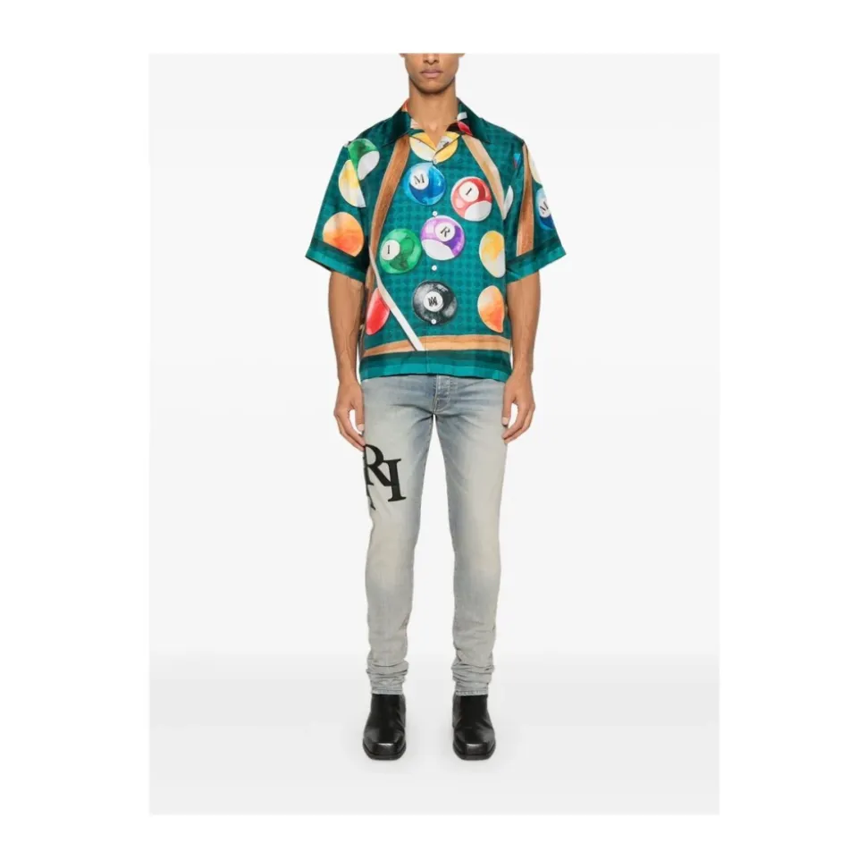 Light Blue Classic Button Fly Jeans