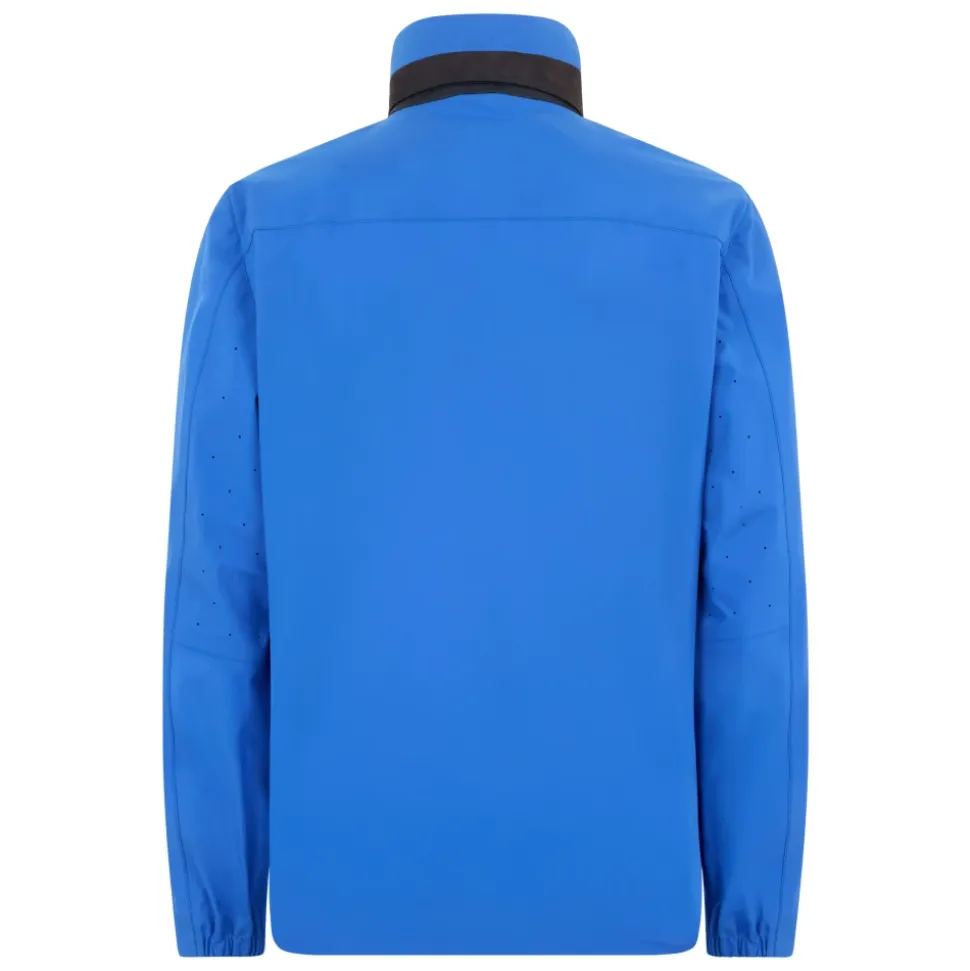 Light blue jacket, modern and versatile
