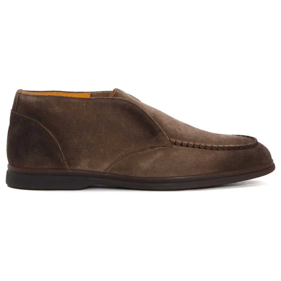 Light Brown Laced Desert Shoes