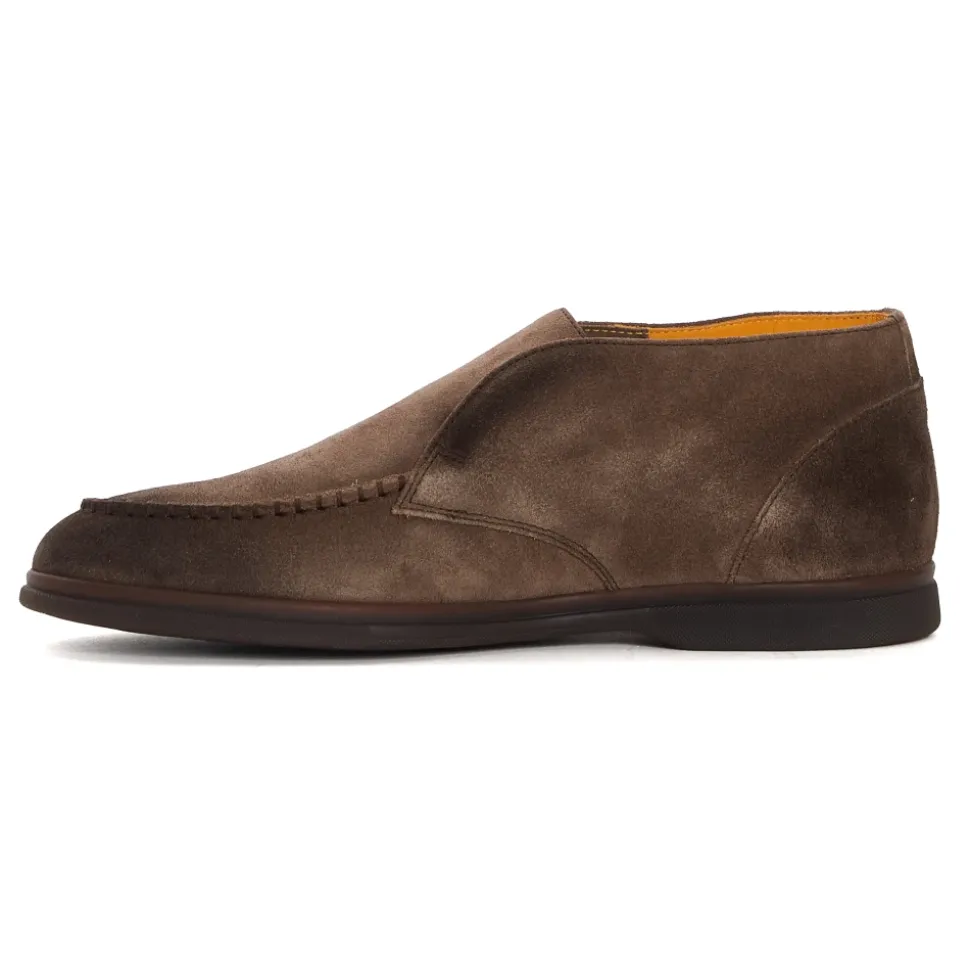 Light Brown Laced Desert Shoes