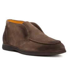 Light Brown Laced Desert Shoes