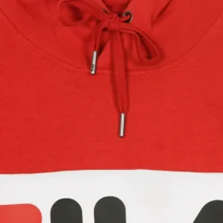Lightweight Hoodie Night Blocked Red/Black/White