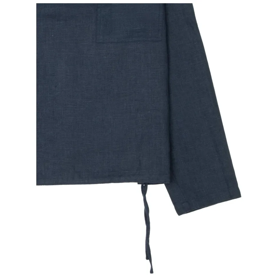 Linen Quarter Zip Pullover