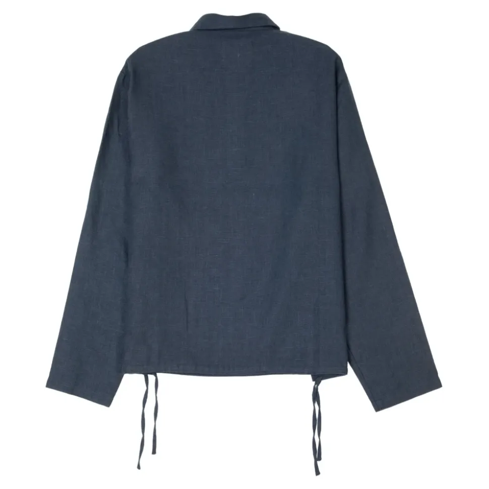 Linen Quarter Zip Pullover