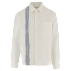 Linen Shirt with Logo