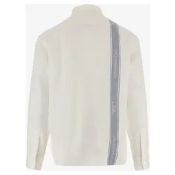 Linen Shirt with Logo