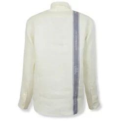 Linen Tea Towel Stripe Shirt