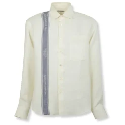 Linen Tea Towel Stripe Shirt