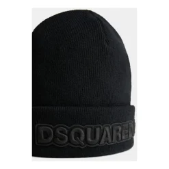 Logo Embroidered Knit Beanie