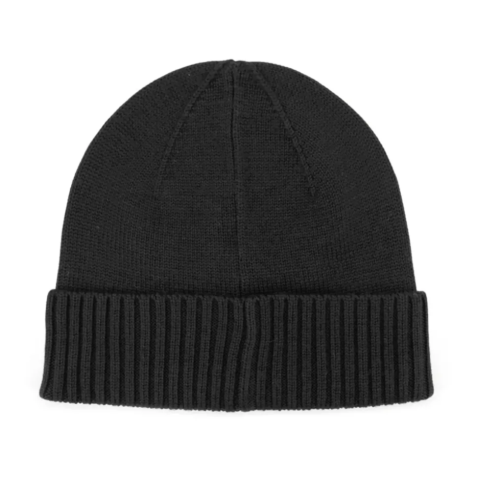 Logo-Embroidered Wool Beanie