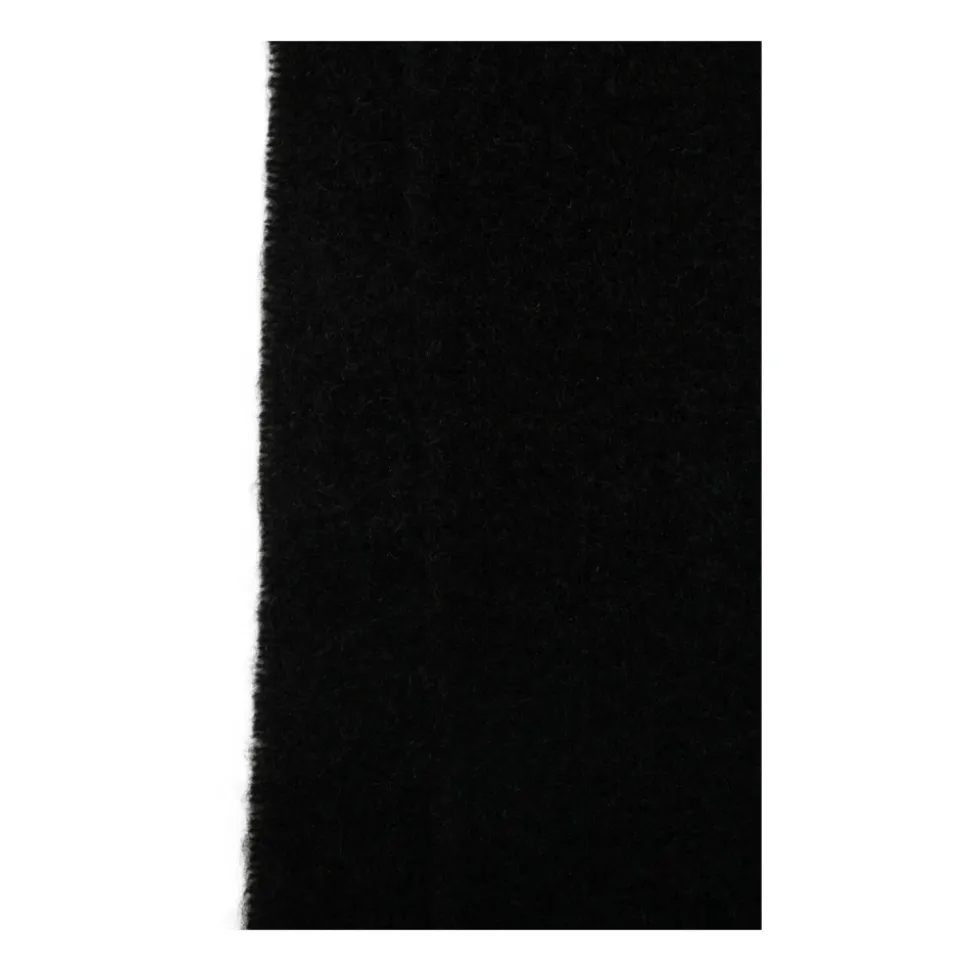 Logo Fringed Scarf
