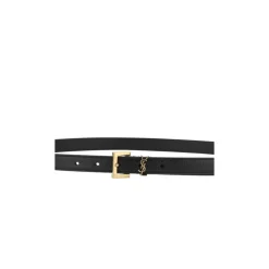 Logo Leather Belt