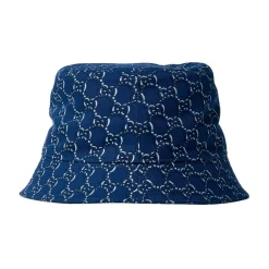 Logo Motif Cotton Twill Bucket Hat