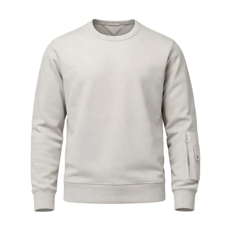 Logo Patch Crewneck Sweatshirt