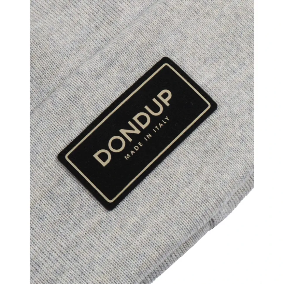 Logo-patch Knitted Beanie