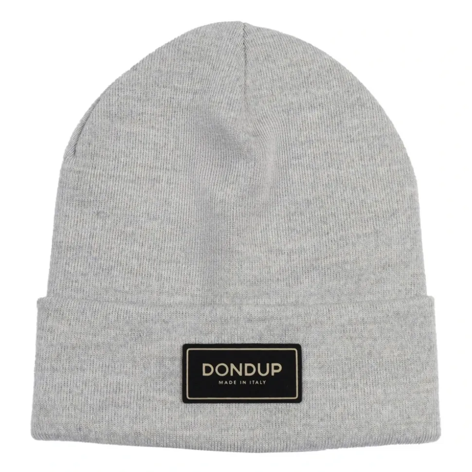 Logo-patch Knitted Beanie