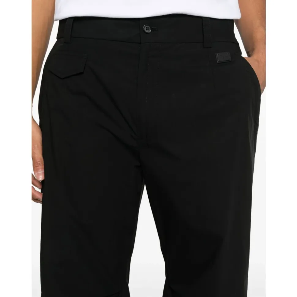 Logo-plaque Tapered Trousers