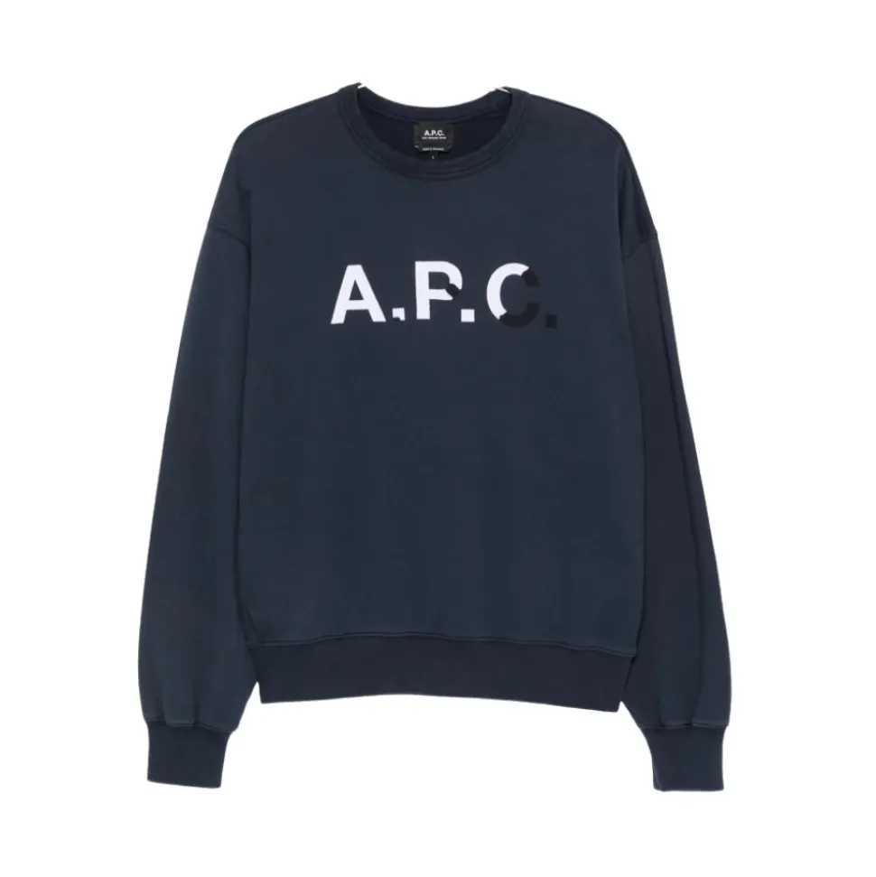 Logo Print Crew Neck Sweatshirt