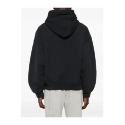 Logo-Print Pouch-Pocket Hoodie
