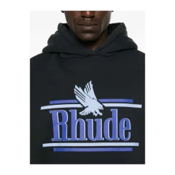 Logo-Print Pouch-Pocket Hoodie