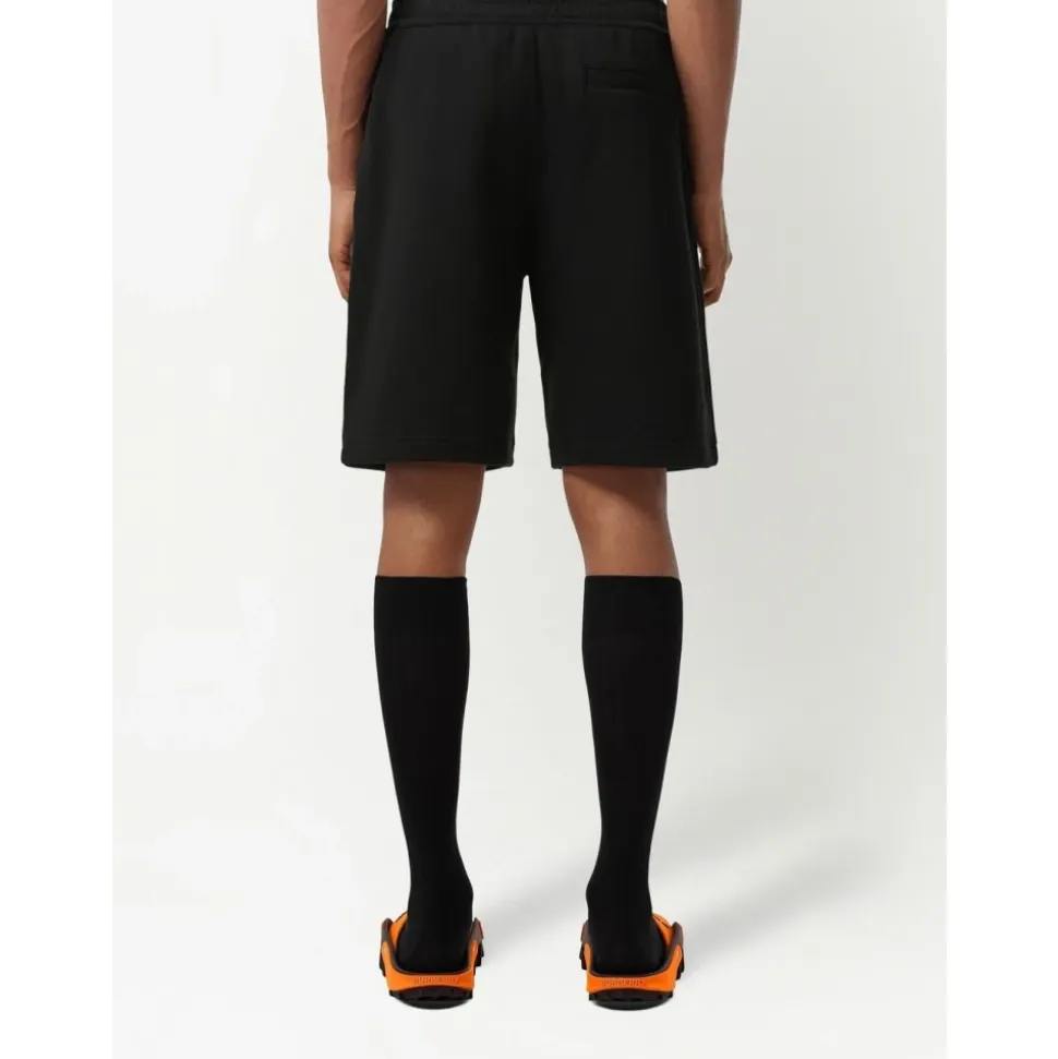 Logo Print Track Shorts