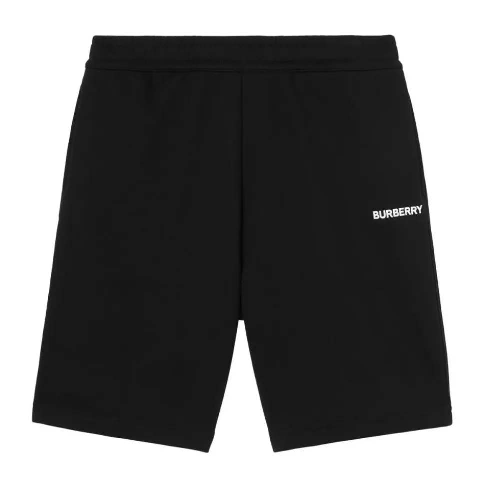 Logo Print Track Shorts