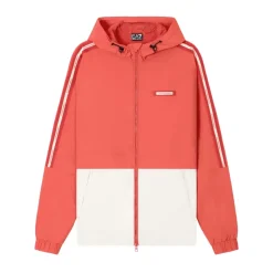 Logo Series Nylon Hooded Jacket
