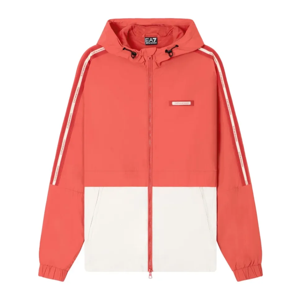 Logo Series Nylon Hooded Jacket