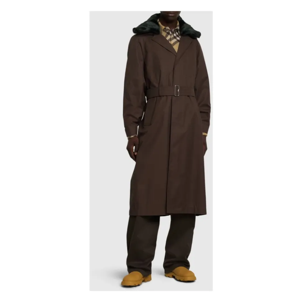 Long Coat with Elegant Collar