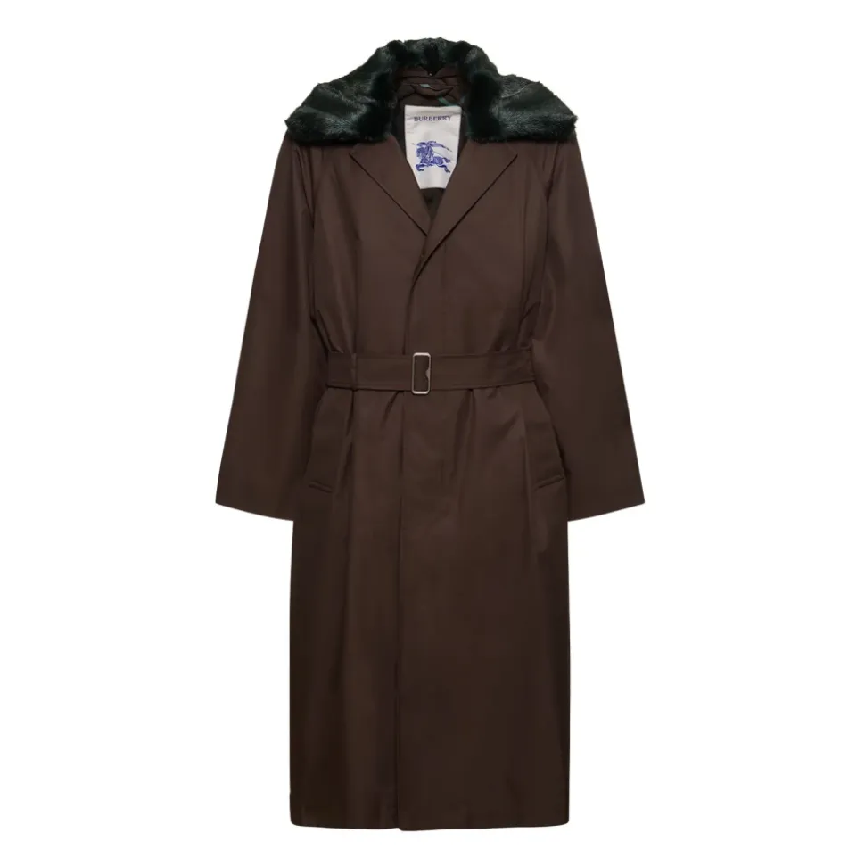 Long Coat with Elegant Collar
