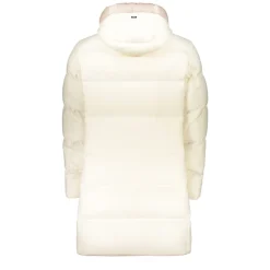 Long Down Jacket with Hood