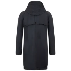 Long Jacket Elegant with Integrated Hood